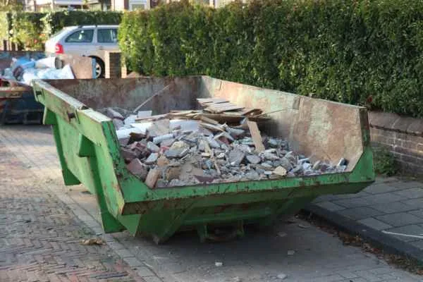 dumpster for concrete disposal
